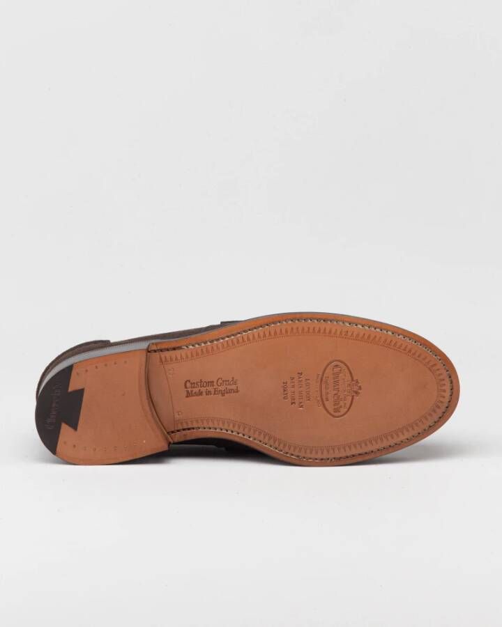 Church's Klassieke Suede Penny Loafer Brown Heren