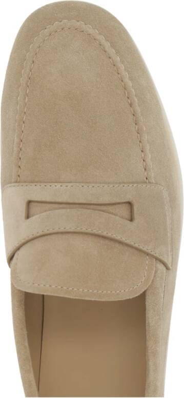 Church's Suède Sand Mocassin Platte Schoenen Beige Heren