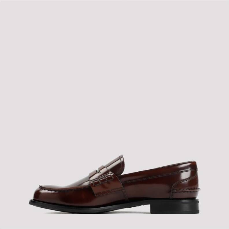 Church's Tabak Leren Loafers Nude Neutrals Brown Dames