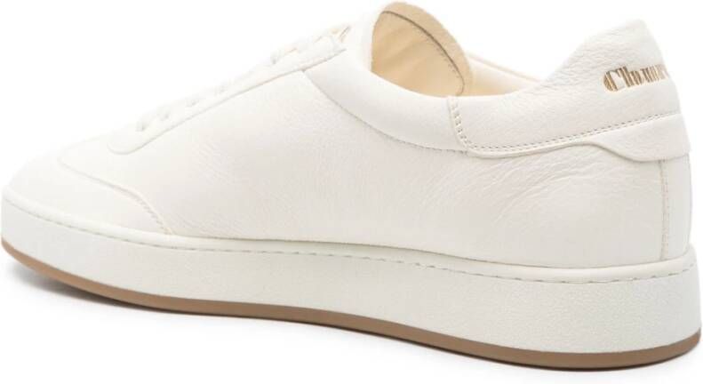 Church's Witte platte schoenen White Heren