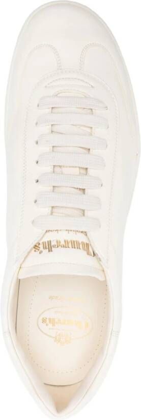 Church's Witte platte schoenen White Heren