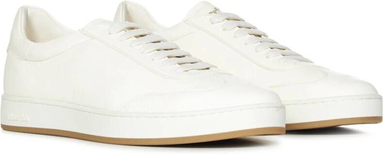 Church's Witte Sneakers Veters Ronde Neus White Heren