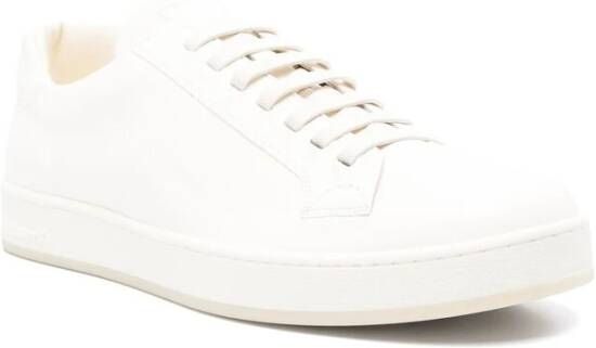 Church's Witte Veterschoenen met Rubberen Zool White Heren