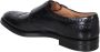 Church's Zwarte Ballerina Flats Elegant Brogue Design Black Dames - Thumbnail 3