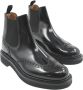 Church's Zwarte Chelsea Platte Schoenen Black Heren - Thumbnail 2