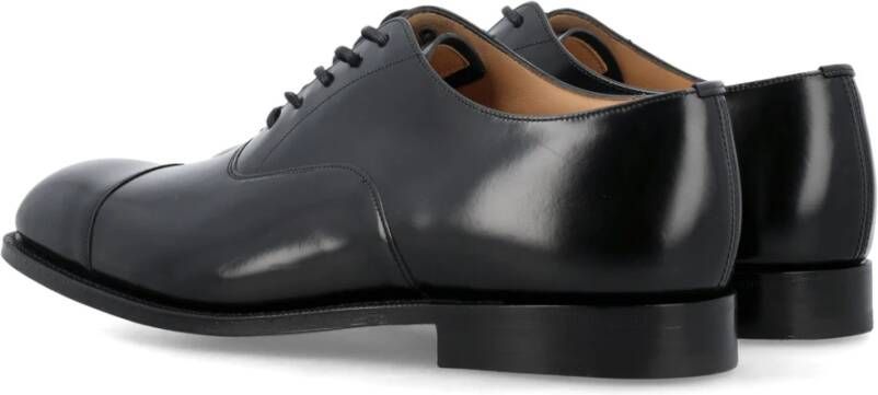 Church's Zwarte Gesloten Derby Schoenen Black Heren