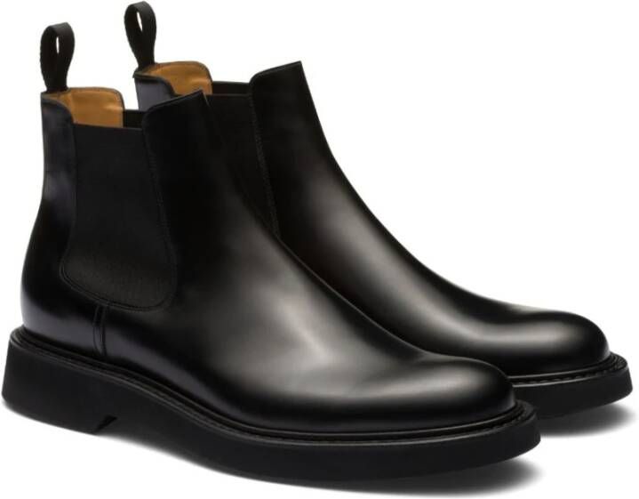 Church's Zwarte Leicester Schoenen Black Heren