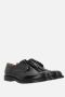 Church's Zwarte leren Derby platte schoenen Black Heren - Thumbnail 2