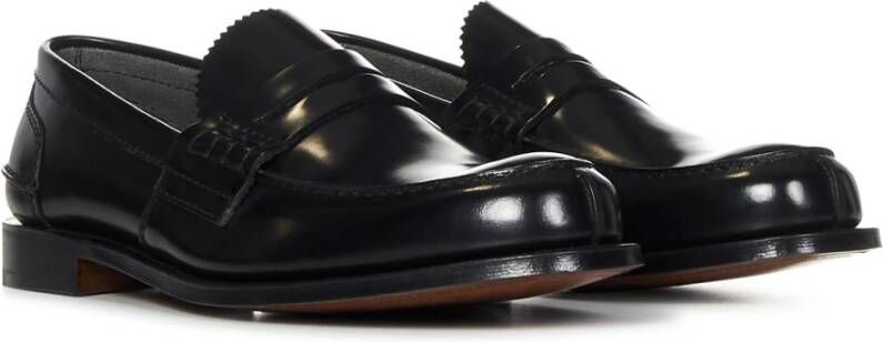 Church's Zwarte Leren Loafer Schoenen Black Heren