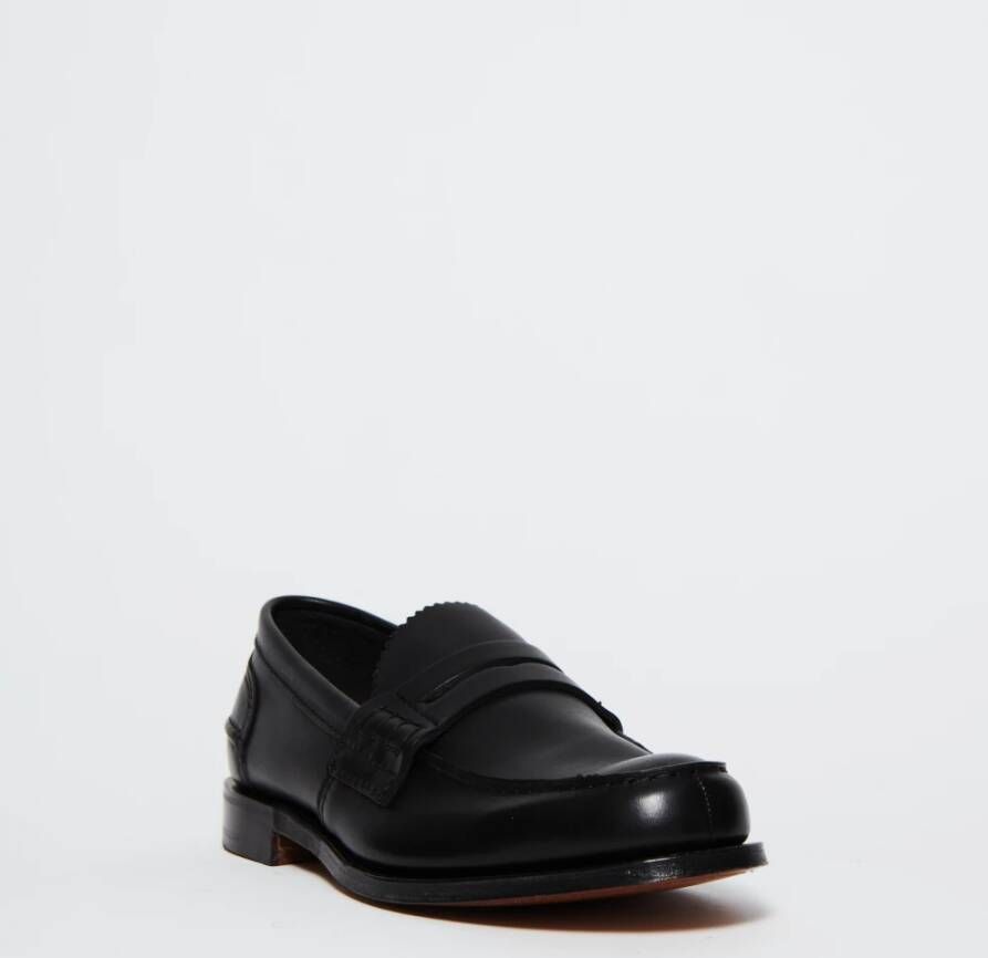 Church's Zwarte Leren Mocassin Pembrey Black Heren