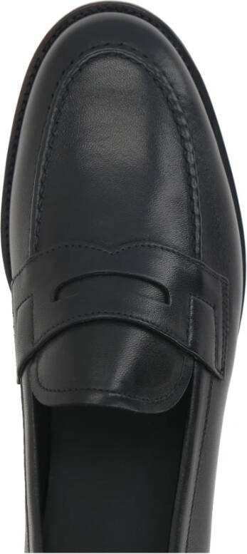 Church's Zwarte leren Penny Loafers Black Dames