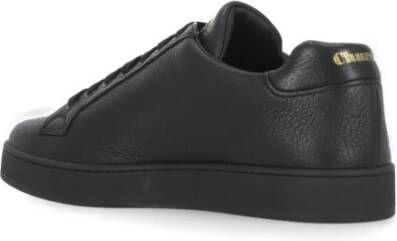 Church's Zwarte Leren Sneakers met Logodetail Black Heren