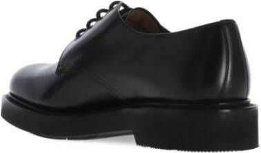 Church's Zwarte Leren Veterschoenen Black Heren