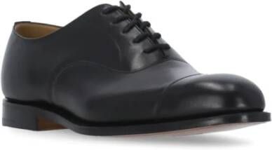 Church's Zwarte Leren Veterschoenen Black Heren