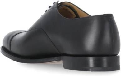 Church's Zwarte Leren Veterschoenen Black Heren