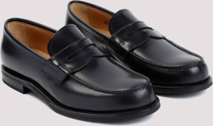 Church's Zwarte Loafer Schoenen Elegante Stijl Black Heren