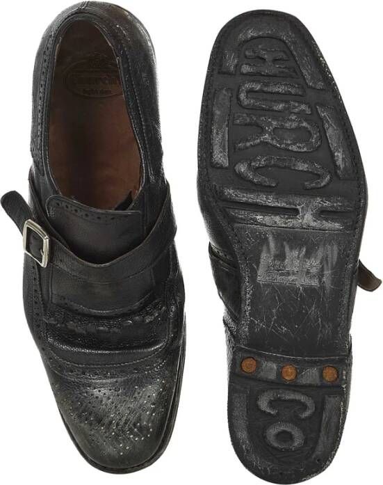 Church's Zwarte Loafer Schoenen voor Mannen Black Heren