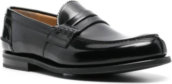 Church's Zwarte Loafer Schoenen voor Mannen Black Heren