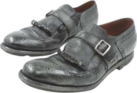 Church's Zwarte mocassin met zijgesp Black Heren