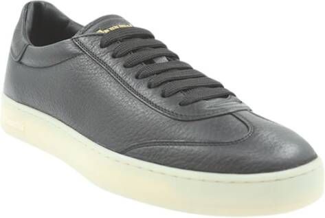 Church's Zwarte Sneakers van Hertenleer met Leren Voering Black Heren