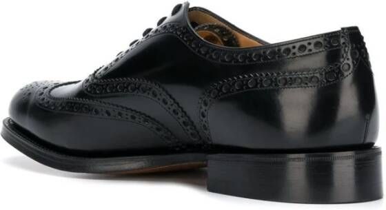 Church's Zwarte Veterschoenen voor Mannen Black Heren