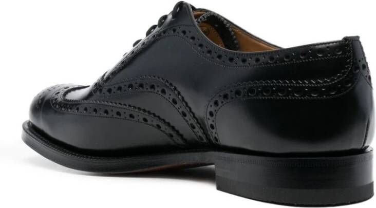 Church's Zwarte Veterschoenen voor Mannen Black Heren