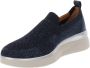 Cinzia Soft Comfort Stof Sneakers Blue Dames - Thumbnail 4