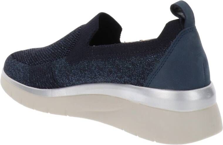 Cinzia Soft Comfort Stof Sneakers Blue Dames