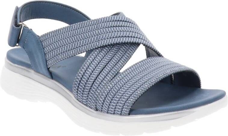 Cinzia Soft Comfortabele en veelzijdige sandalen Blue Dames