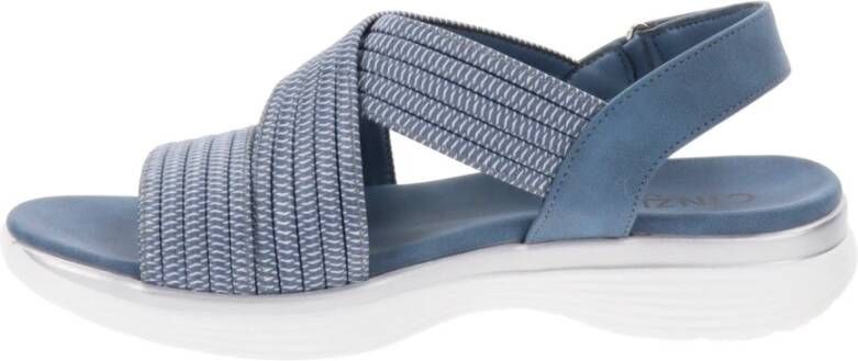 Cinzia Soft Comfortabele en veelzijdige sandalen Blue Dames