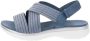 Cinzia Soft Dames Sandalen van Kunstleer en Stof Blue Dames - Thumbnail 14