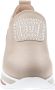 Cinzia Soft Comfortabele Stoffen Sneakers Beige Dames - Thumbnail 3