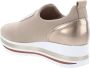 Cinzia Soft Comfortabele Stoffen Sneakers Beige Dames - Thumbnail 6