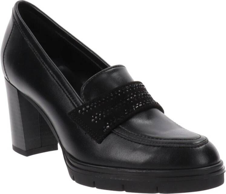 Cinzia Soft Dames Hakken in Kunstleer Black Dames