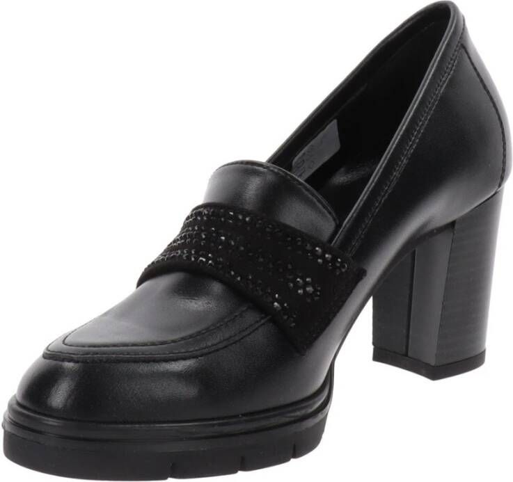 Cinzia Soft Dames Hakken in Kunstleer Black Dames