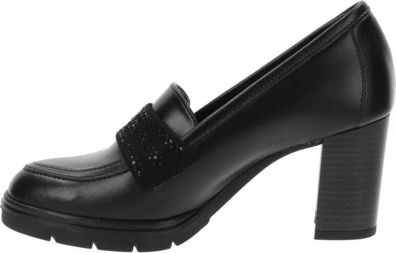 Cinzia Soft Dames Hakken in Kunstleer Black Dames