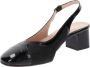 Cinzia Soft Dames Hakken Schoenen van Imitatieleer met Gesp Sluiting Black Dames - Thumbnail 4