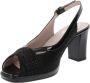 Cinzia Soft Dames Hakken Schoenen van Kunstleer en Stof Black Dames - Thumbnail 4