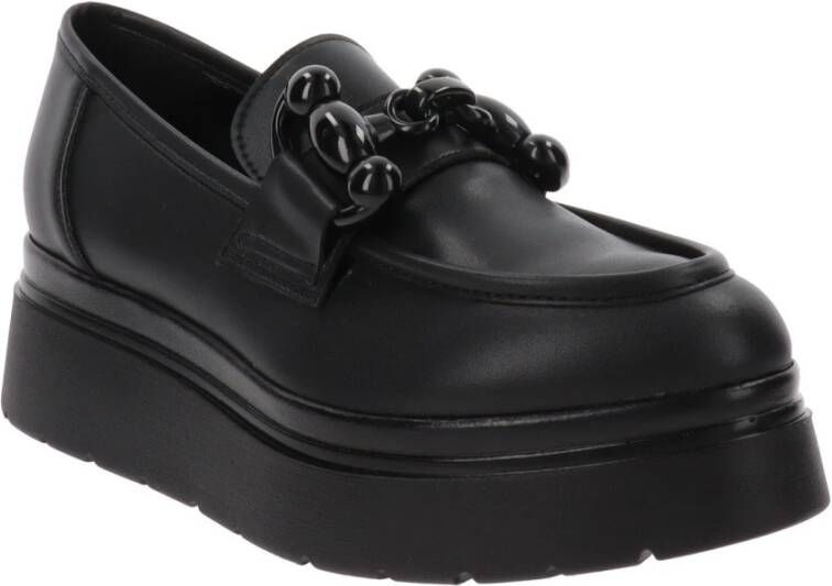 Cinzia Soft Dames Loafers van Kunstleer Black Dames