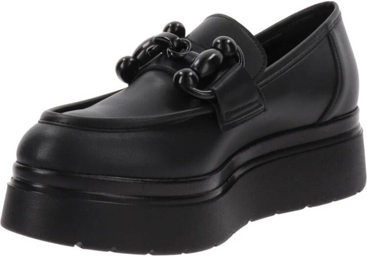 Cinzia Soft Dames Loafers van Kunstleer Black Dames