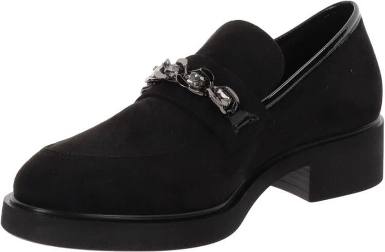 Cinzia Soft Dames Loafers van Kunstleer Black Dames