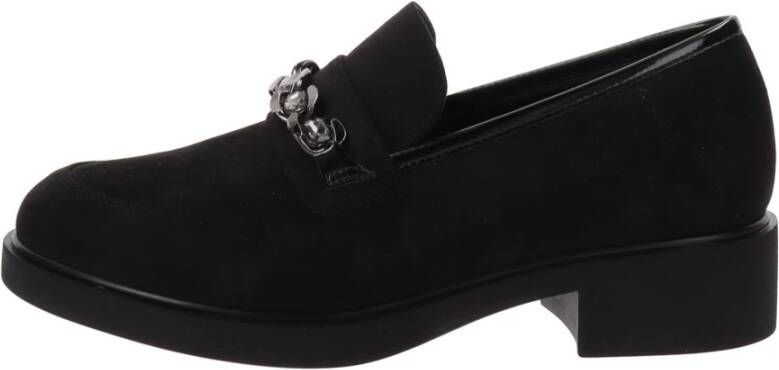 Cinzia Soft Dames Loafers van Kunstleer Black Dames