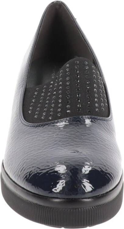 Cinzia Soft Dames Loafers van Kunstleer Blue Dames