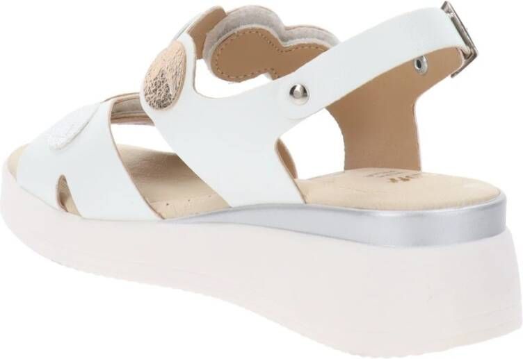 Cinzia Soft Dames sandalen van imitatieleer White Dames