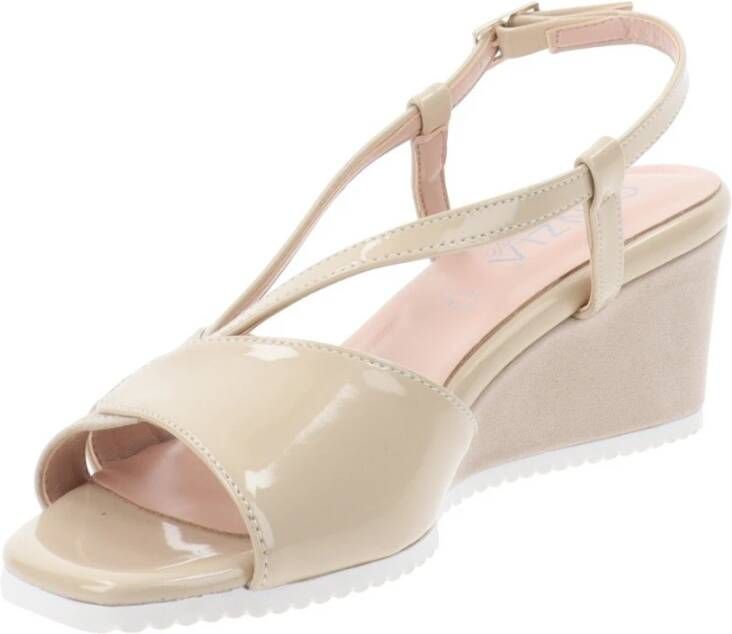 Cinzia Soft Dames Sandalen van Kunstleer Beige Dames