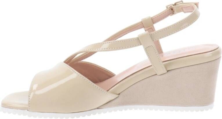 Cinzia Soft Dames Sandalen van Kunstleer Beige Dames