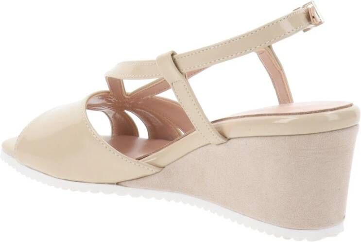 Cinzia Soft Dames Sandalen van Kunstleer Beige Dames