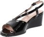 Cinzia Soft Dames Sandalen van Kunstleer Black Dames - Thumbnail 4