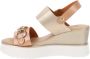 Cinzia Soft Dames Sandalen van Kunstleer met Gesp Sluiting Brown Dames - Thumbnail 5