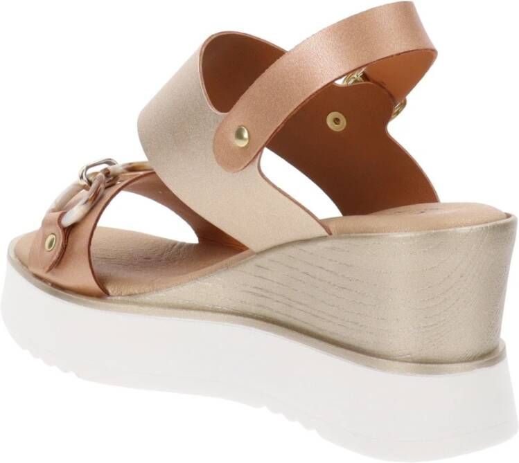 Cinzia Soft Dames Sandalen van Kunstleer Brown Dames